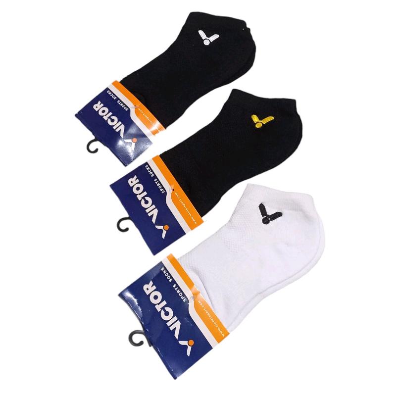 Kaos kaki YY VICTOR GSY201 GSV201 sock import go polos pendek semata kaki Cotton Lembut Tebal Sport Kaus 1