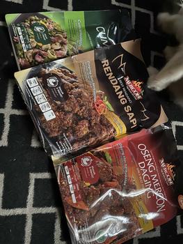 Product Review of Mercon Merah Putih - 1 PACK RENDANG SAPI (150 GRAM) Daging Food Instan from S**a 1