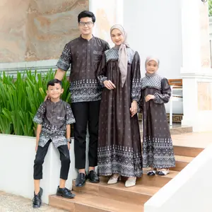 KALAMALA - HAVANA GAMIS DRESS SARIMBIT KELUARGA LEBARAN 2026  GRATIS HIJAB HANYA UNTUK DRESS BUNDA SAJA