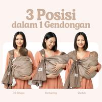 Gambar Big Bee Jarik Gendongan Bayi Samping Newborn - Squirrel Garden dari BigBeeOfficialStore Kota Administrasi Jakarta Pusat 3 Tokopedia