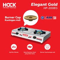 Gambar Hock Kompor Gas 2 Tungku Body Stainless Steel Elegant Gold HP-200EG dari Hockindonesia Kota Administrasi Jakarta Barat 1 Tokopedia