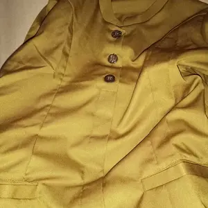 Baju Seragam Setelan  PDH Khaki Tua PEMDA PNS Wanita Terbaru Model Benang Timbul Zigzag TERBARU 2024 Celana Katun Panjang