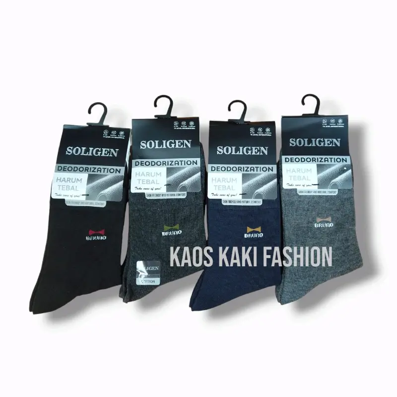 Kaos Kaki Mensock Pria 3/4 bahan Premium 1