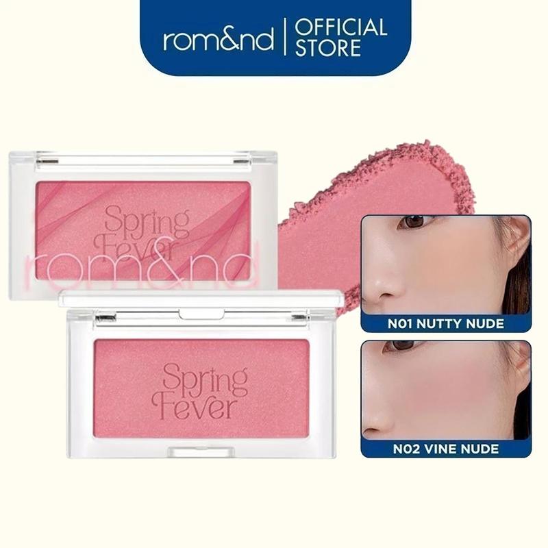 Rom&nd Phấn má hồng ngọt ngào dạng nén Hàn Quốc Romand Better Than Cheek 3.8g Cosmetic Mỹ Phẩm Trang Điểm