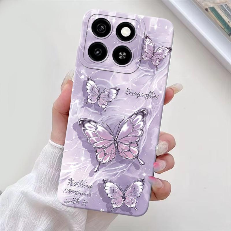 Case Compatible With ZTE Blade A55 A35 Motif Fashion softcase Procamera Macaron Silikon TPU kesing cassing Casing Hp 0