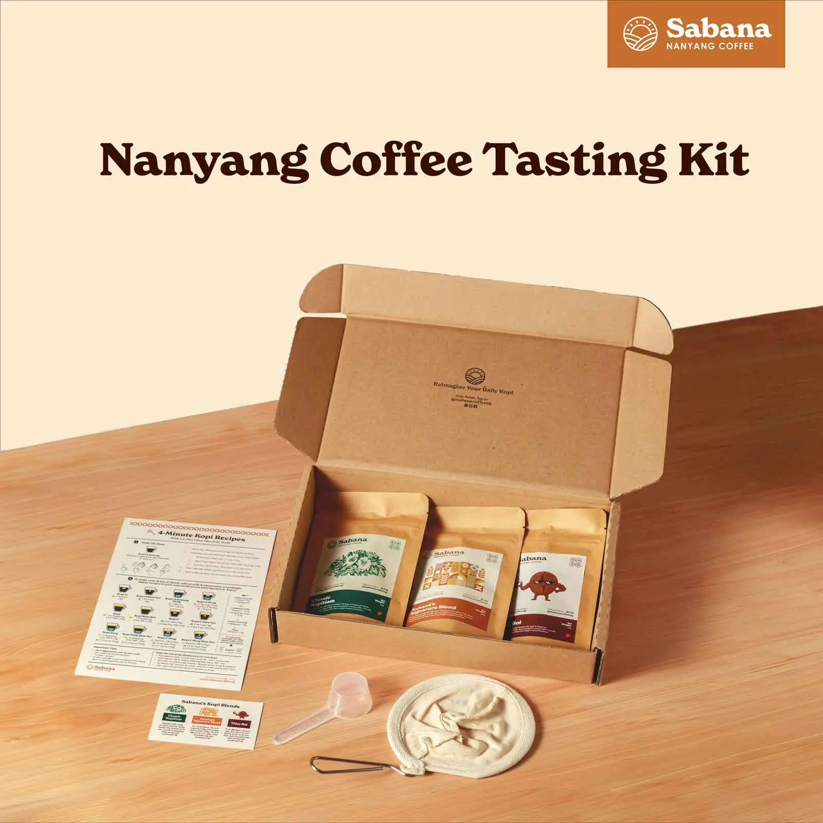 SABANA Kopi Tasting Kit - Starter Kits