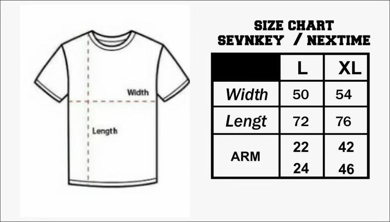 Product Introduction of KAOS T-SHIRT SEVENKEY OBLONG KATUN COMBET PREMUIM 30S/KAOS LENGAN PENDEK ORI Sablon Distro 0
