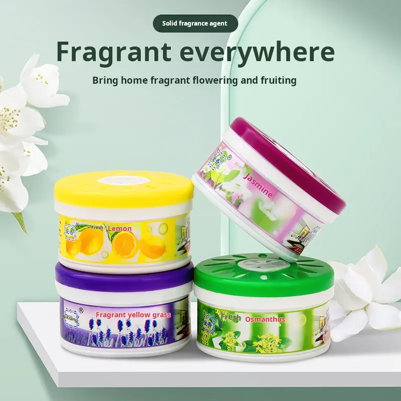 2PCS Home freshener Car Air Freshener Home Deodorizing Solid Scent Lavender Fragrance Flavors Home Decor Accessories Perfume Scented Aroma