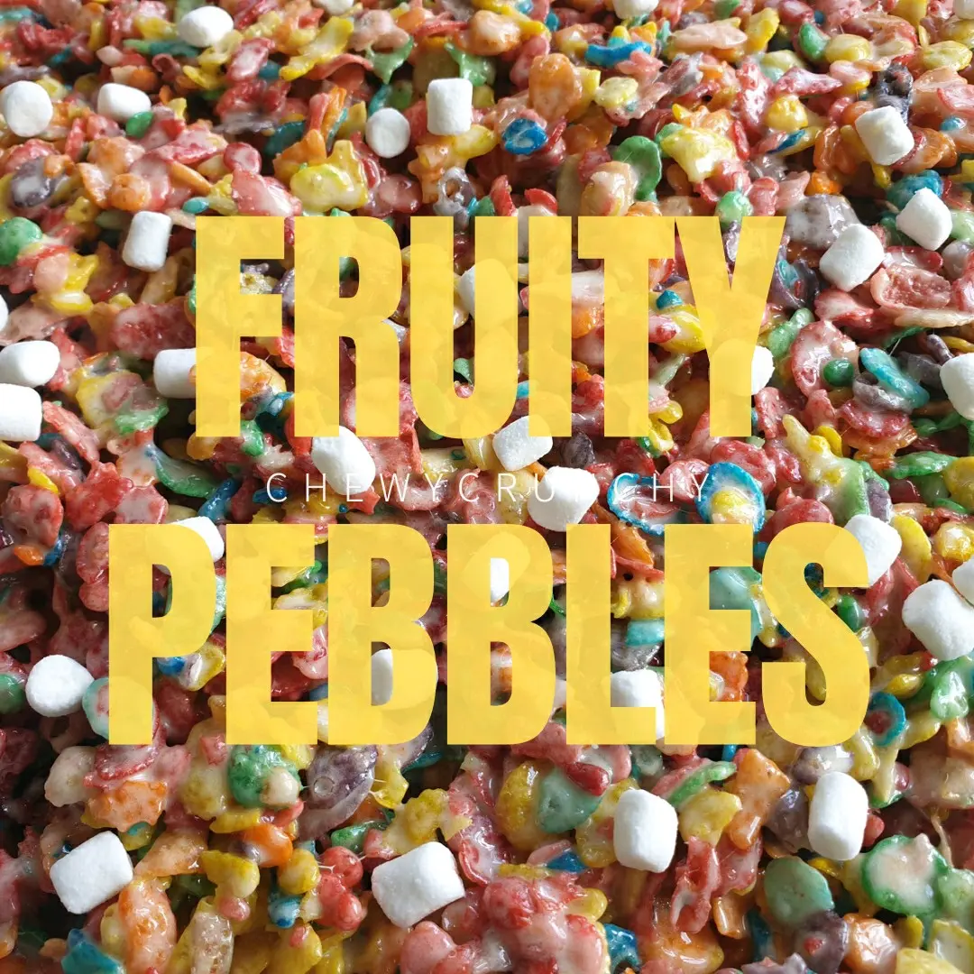 (MUSLIM OWNED) MARSHMALLOW FRUITY PEBBLES CEREAL BAR SNACKS BREAKFAST