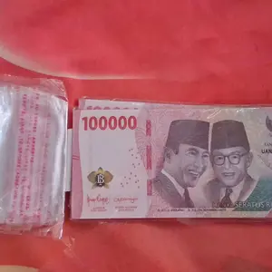 50 lembar REPLIKA MAINAN UANGan KERTAS DUITan MAINAN KERTAS MODEL VERSI BARU BAHAN MAHAR BUKET SCRAPBOOK MAINAN EDUKASI ANAK Belajar Kerajinan
