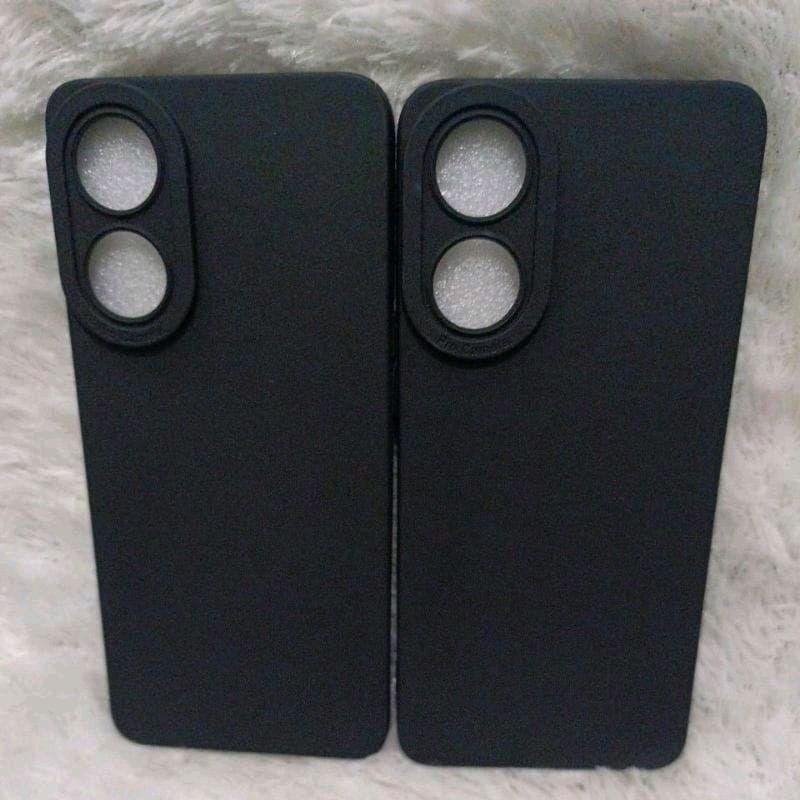 Softcase Casing Pro Camera Cocok untuk OPPO A18/A38 Silikon Macaron Full Cover Bagus lentur+pelindung camera Protection 3