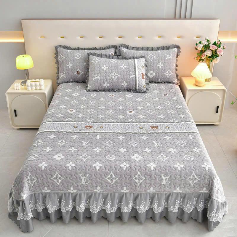  Ga Gối Nỉ Nhung Trần Bông Phủ Nhập Khẩu Chất Nỉ Nhung Mềm Mịn Dầy Dặn Giữ Nhiệt Tốt An Toàn Cho Làn Da 