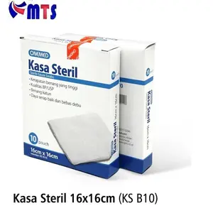 KASA STERIL ONEMED STERILE 16 CM X 16 CM 1 BOX 10 POUCH