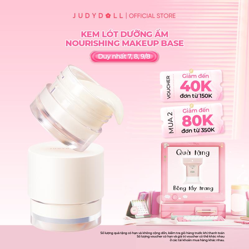 [HOT] JUDYDOLL Kem lót dưỡng ẩm Nourising Makeup Base chống mốc nền cho da khô 30g