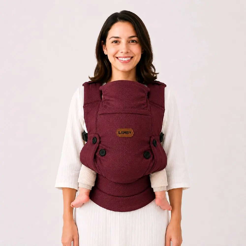 LAMBY BABY Gendongan Ssc Mshape Embrace Armor basic Series Untuk Bayi dan Ibu SC bahan lembut adem dan tidak bikin gerah cocok untuk naik motor