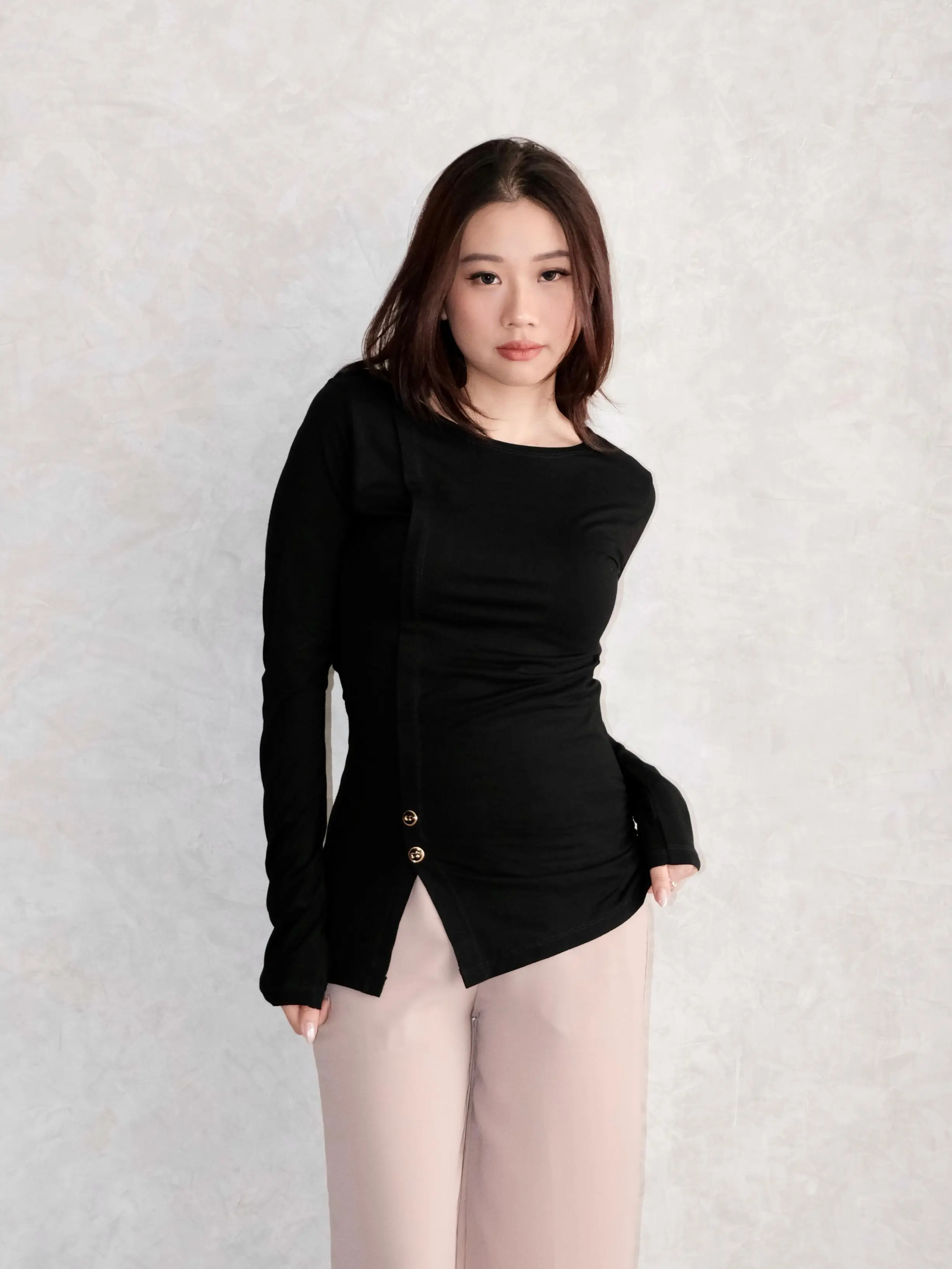 NARA TOP / ATASAN WANITA / ATASAN KNIT / KAOS WANITA