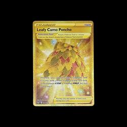 pokemon gold card packs Leafy Camo Poncho UR 124/098 Paradigm Trigger main image 1