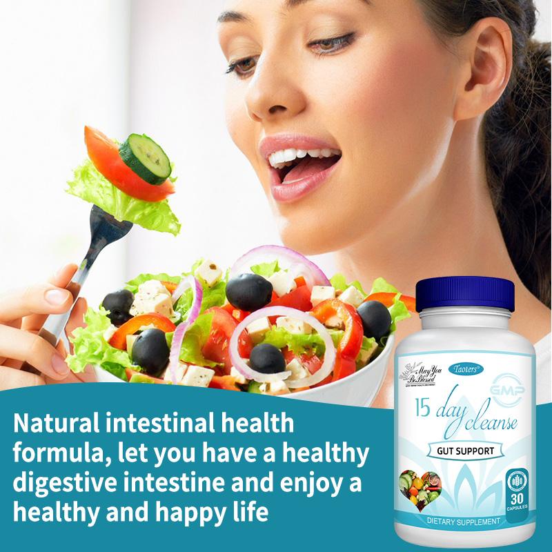 Product Introduction of Taoter 15 Day cleanse health supplement, Support Gut and Digestive health, support nutrient absorption 3