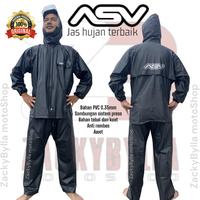 Gambar Jas Hujan ASV Karet PVC Original, Full Press, Anti Rembes dari ZackyBylla motoShop Kab. Bogor 3 Tokopedia