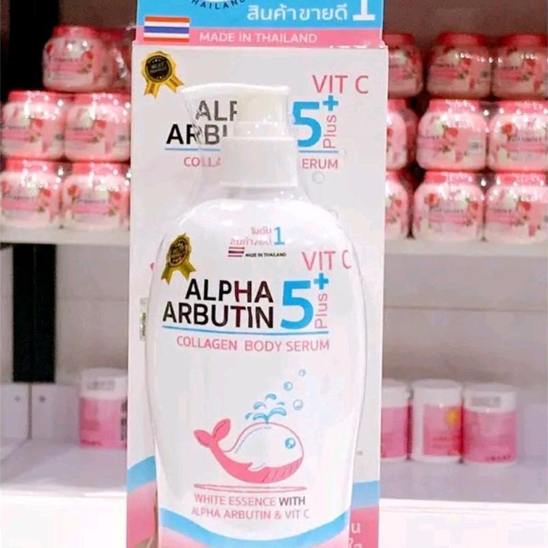 Sữa Dưỡng Thể Alpha Arbutin 5 Plus Collagen Lotion 500ml Thái Lan , Dưỡng Sáng Mịn Da Dưỡng Da Body