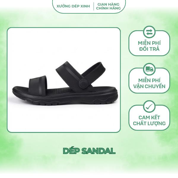   Tăng 1 size  Dép sandal nam mạnh mẽ cá tính Dép quai hậu nam đi học nhẹ êm 