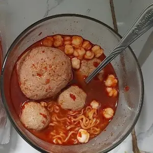 PAKET KOMPLIT BIHUN /MIE BASO JUMBO TETELAN SINAR BAHARI BANDUNG(PKM01)