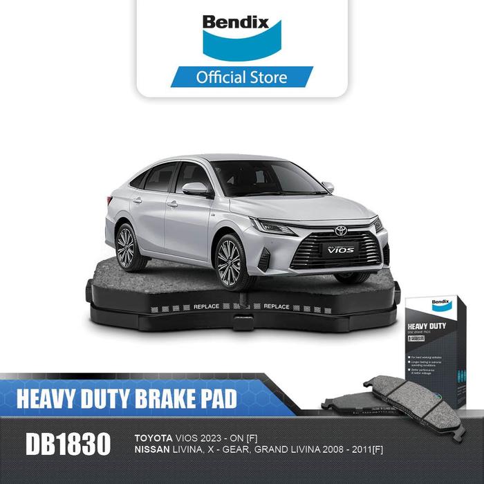 Gambar Bendix Kampas Rem Depan Brake Pad Mobil Toyota Vios 2023 on - DB1830HD dari Bendix Indonesia Kab. Bekasi Tokopedia