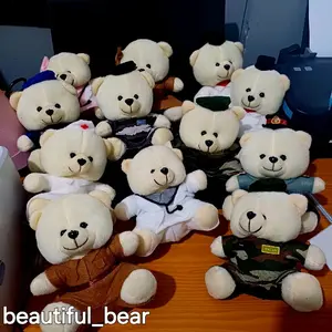 BONEKA BERUANG PROFESI UKURAN TINGG 15 CM