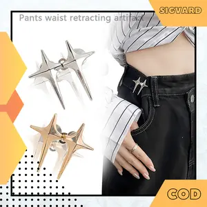 SIGVARDSTORE - Kancing Pengecil Celana Jeans Rok Baju Lepas Pasang Kebesaran Longgar Praktis BRS08