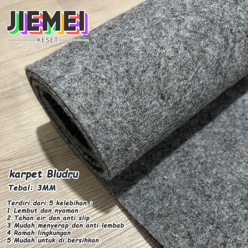 Product Introduction of JIEMEI Karpet Bludru 100x200 cm Karpet Pameran/Karpet Panggung/Karpet Masjid 32