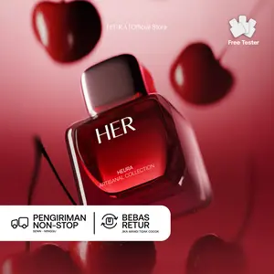 HEURA Her - Extrait de Parfum - Aroma Fresh Manis Fruity Cherry Elegant Parfum Perfume Wanita Tahan Lama Long Lasting
