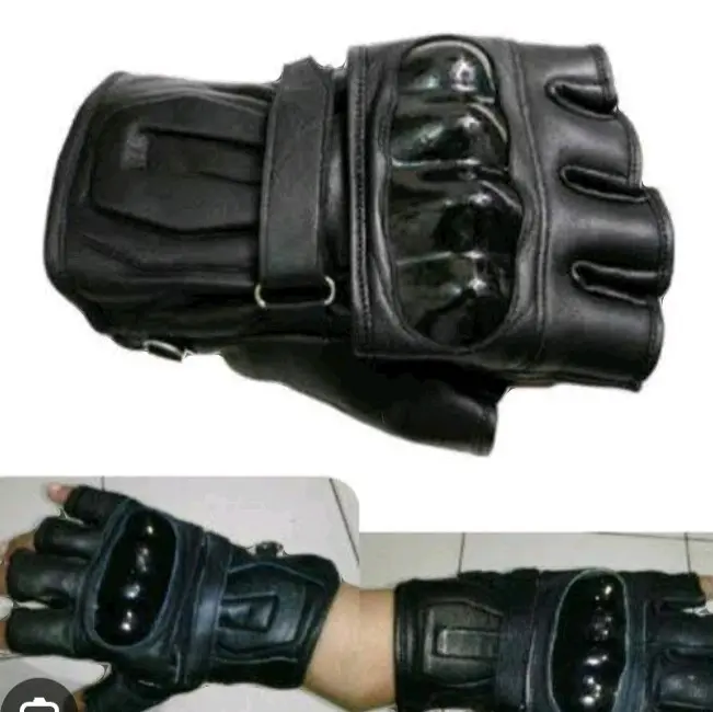 sarung tangan kulit stengah asli garut jaitan rapih dan barang bukan sambungan Gloves tahan panas kualitas terbaik