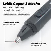 Gambar SHINON S-314 Gunting Bulu Hidung/ Nose Hair Trimmer Unisex Trimmer Alat Pencukur Bulu Elektrik Alat Cukur Pembersih Bulu Hidung - 1 dari SHINON&NIKAI Kab. Tangerang 4 Tokopedia