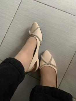 Product Review of Kamila Heels Wanita Sepatu Mules Hak 3 CM sepatu kerja wanita Jelly Karet from ** 1
