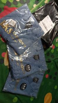 Product Review of Kemko sultan atau  Koko tangan pendek  Atasan Pria Dewasa motif etnik depan kancing vareasi bahan  Katun embos berkualitas terbaik Nyaman di pakai Baju Hitam from N**y 0