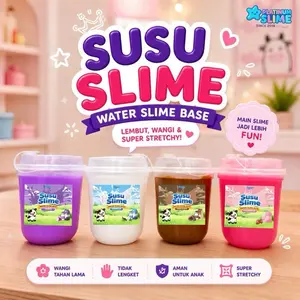 ￼WATER SLIME SUSU BY PLATINUM SLIME || WATER SLIME || MAINAN ANAK || SUSU SLIME || KAYA AIR || SENSORY PLAY || SLIME VIRAL