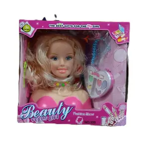 Mainan anak Kepala berbie rias make up set Toys