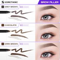 Gambar SOMETHINC MAKEUP Brow Filler Slim Retractable Eyebrow - Pensil Alis Mekanik Tip Segitiga - Dark Brown dari Somethinc Makeup Official Kota Tangerang 4 Tokopedia