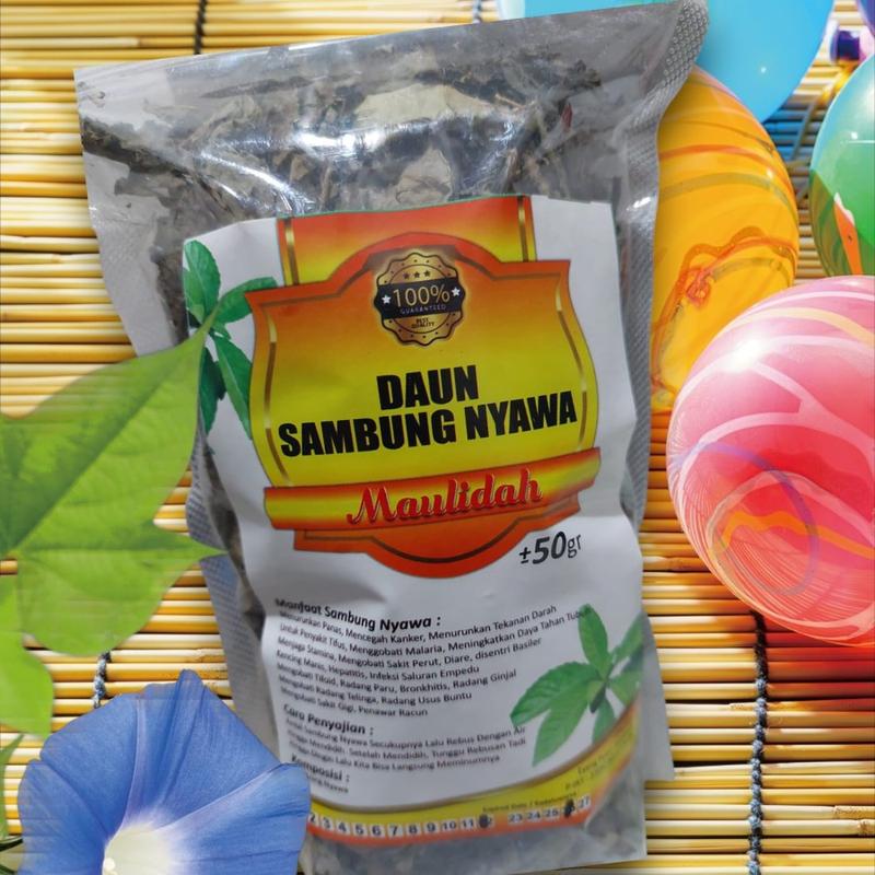 Daun Sambung Nyawa kering 50 gram Maulidah 0
