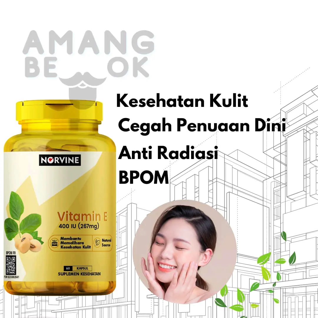 Norvine Vitamin E 400 IU Natural Source