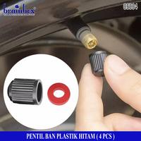 Gambar Tyre Wheel Valve Cap Tutup Penutup Pentil Ban Mobil Motor Sepeda Plastik Hitam dari Brainbox Car and Home Kota Batam 1 Tokopedia