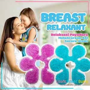 Breast Relaxant Kompres Payudara Memperlancar ASI Booster Ibu Menyusui Butiran Gel Relaksasi Payudara Atasi Nyeri Perlengkapan Menyusui Pompa Kantong ASI Breast Pad Pembesar Melembutkan Tubuh Perawatan