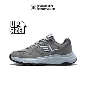 1489 - WYFERN Grey Sportstyle Sepatu Sneakers Pria Wanita - FE17