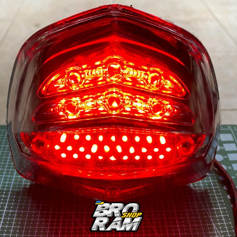 STOPLAMP RUNNING TIREV "tiger revo" 8 MODE OTOMATIS 3