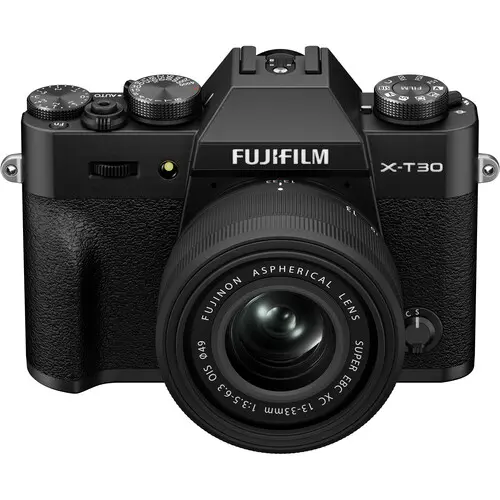 FUJIFILM X-T30 III Mirrorless Camera with XC 13-33mm F3.5-6.3 Lens / Fuji XT30 III kit XC 13-33mm Black Garansi Resmi