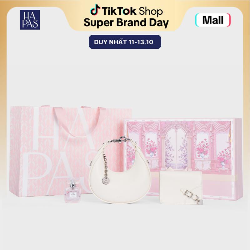 Set Quà Tặng 20.10 "Thích Thích 2025" HAPAS - Hộp Quà Tặng Túi Xách Cao Cấp Dành Tặng Mẹ, Tặng Người Thương 20.10