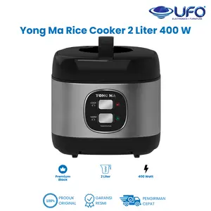 Rice Cooker Yong Ma 2 Liter – Digital Multifungsi, Inner Pot Black Titanium SMC8073