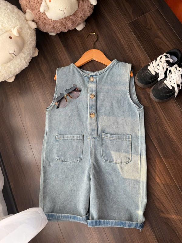  Quần yếm body sát nách cho bé trai bé gái siêu đễ thương phong cách HÀN _S6 