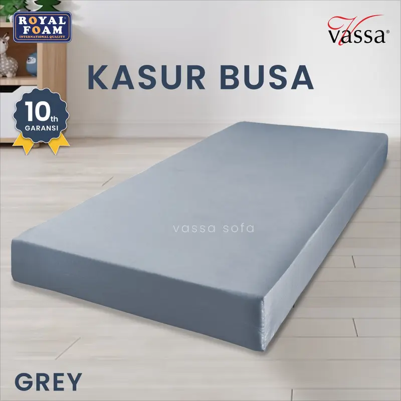 Kasur Busa Royal Foam Tebal 20 Cm Cover Zipper By Vassa Bedding 0