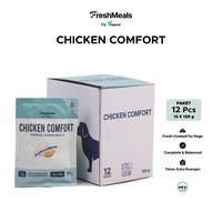 Gambar FreshMeals Paket 12 – Chicken Comfort 12×120 g | Anjing | Fresh-Cooked | Complete & Balanced (Adult) dari Fresh Shield Indonesia Kota Administrasi Jakarta Barat 1 Tokopedia